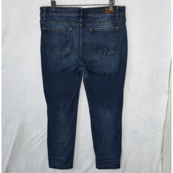 Judy Blue 15/32 (34x26) Relaxed Fit Blue Denim Stretch Jeans Mid Rise JB82102DK - Picture 6 of 15